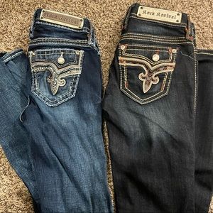 Womens rock revival jeans